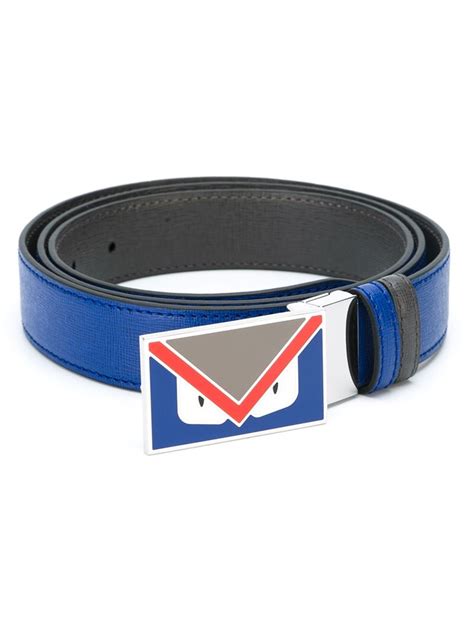 fendi bug blue|blue fendi belt.